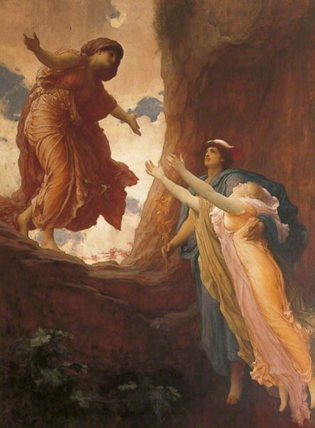 O Retorno de Perséfone - Frederic Leighton (1830–1896) - Leeds Art Gallery - Inglaterra.